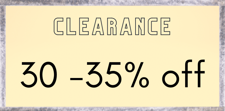 30 - 35% Discount