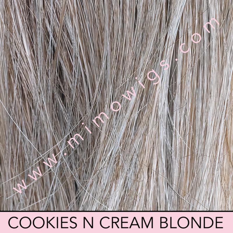 Lace Front Mono Top Straight 18" by Belle Tress • Café Collection