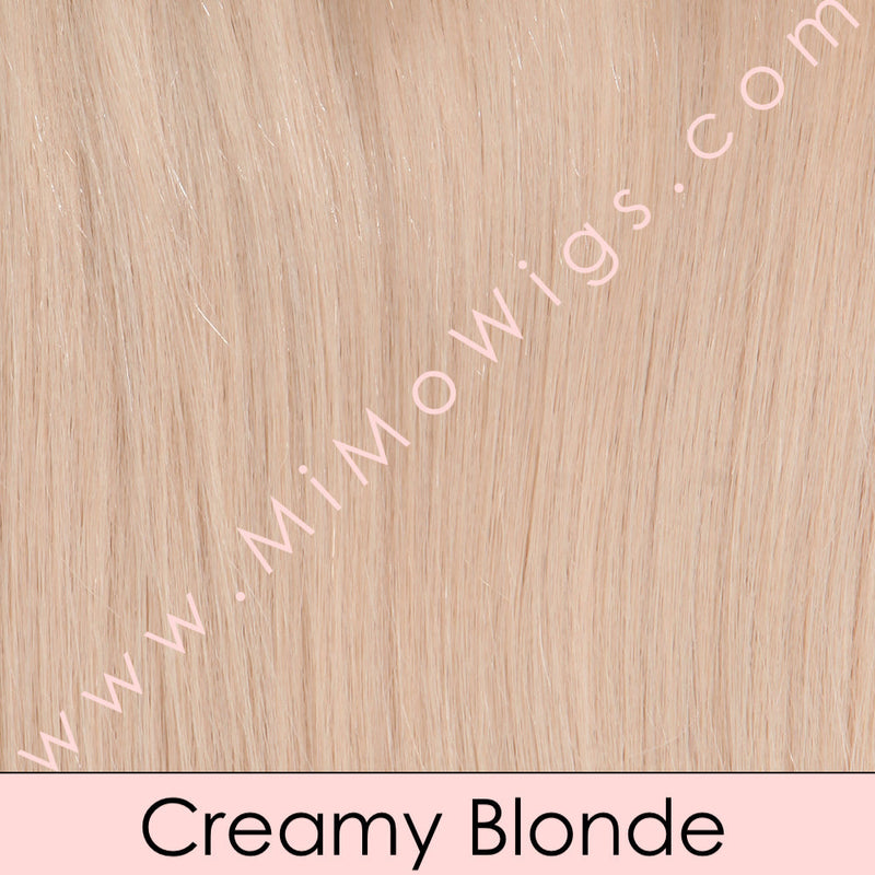 Human Hair 14" Lace Front Mono Top by Belle Tress • Topper Collection