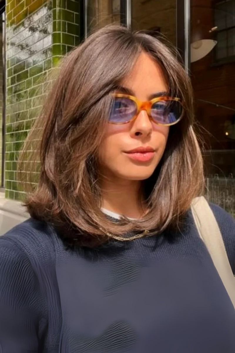 Italian Bob 12" Gripper Wig by Encelia Hair | Luxury Human Hair