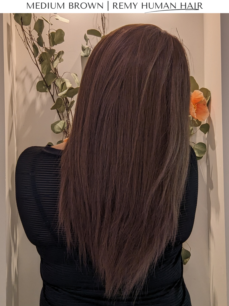 Headband Wig • Remy Human Hair • Hand Tied | Encelia Hair