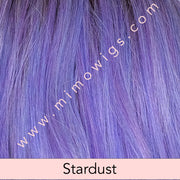 STARDUST • 22/2R12 ••• A cool toned vibrant purple shade with light brown rooting