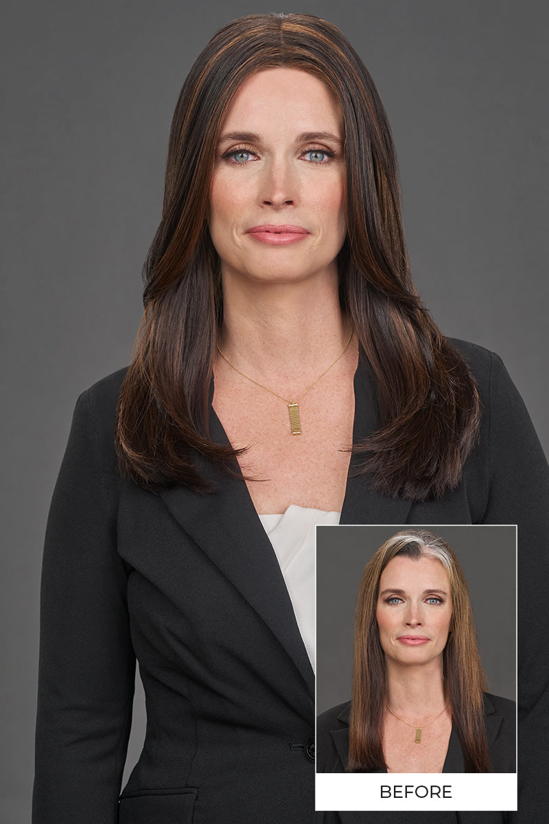 Top Trend Lace HD STRAIGHT 18" by Jon Renau • Topper Collection