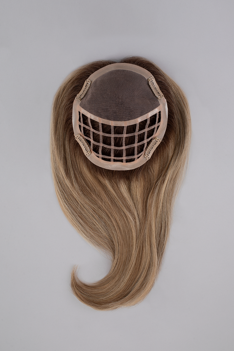 14/24 • CRÉME SODA | Med Natural-Ash Blonde & Light Natural Blonde Blend