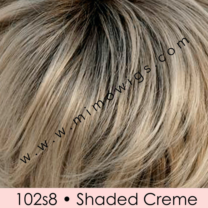 32F  • CHERRY CRÉME | Med Red & Med Red-Gold Blonde Blend w/ Med Red Nape