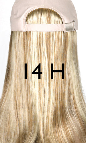 Black Hat with Long Hair by Henry Margu | shop name | Medical Hair Loss & Wig Experts.