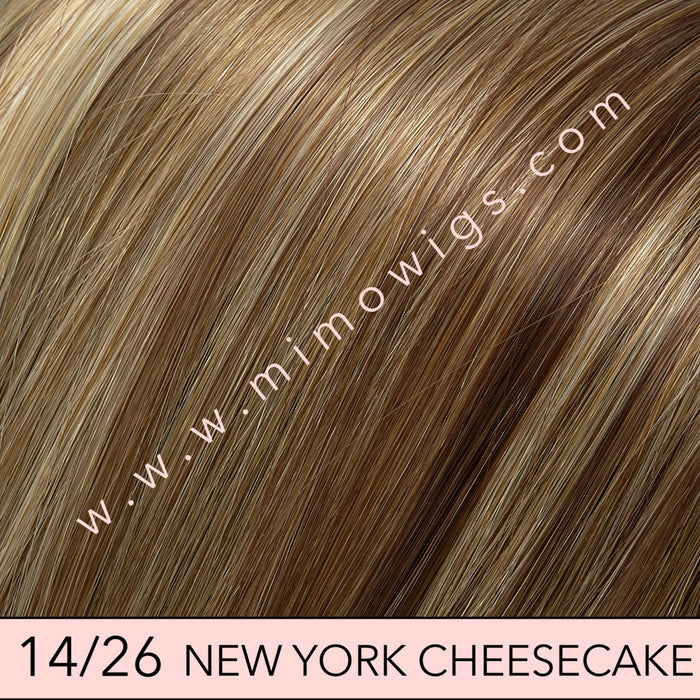 8RH14 • MOUSSE CAKE | Med Brown w/ 33% Med Natural Blonde Highlights