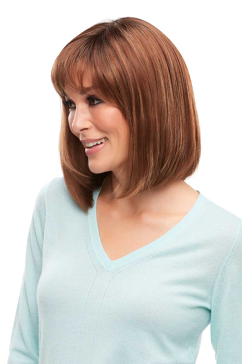 8RH14 • MOUSSE CAKE | Med Brown w/ 33% Med Natural Blonde Highlights