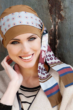 Yanna Camel Sky Fiori by Masumi Headwear