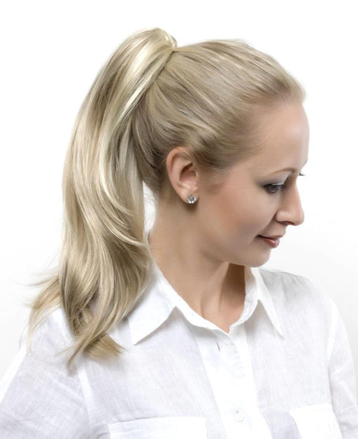 814 Layered Pony: Synthetic Hair Piece | shop name | Medical Hair Loss & Wig Experts.