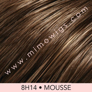 104F24B • MACADAMIA | Pale Natural White Blonde & Light Natural Gold Blonde Blend with Light Natural Gold Blonde Nape