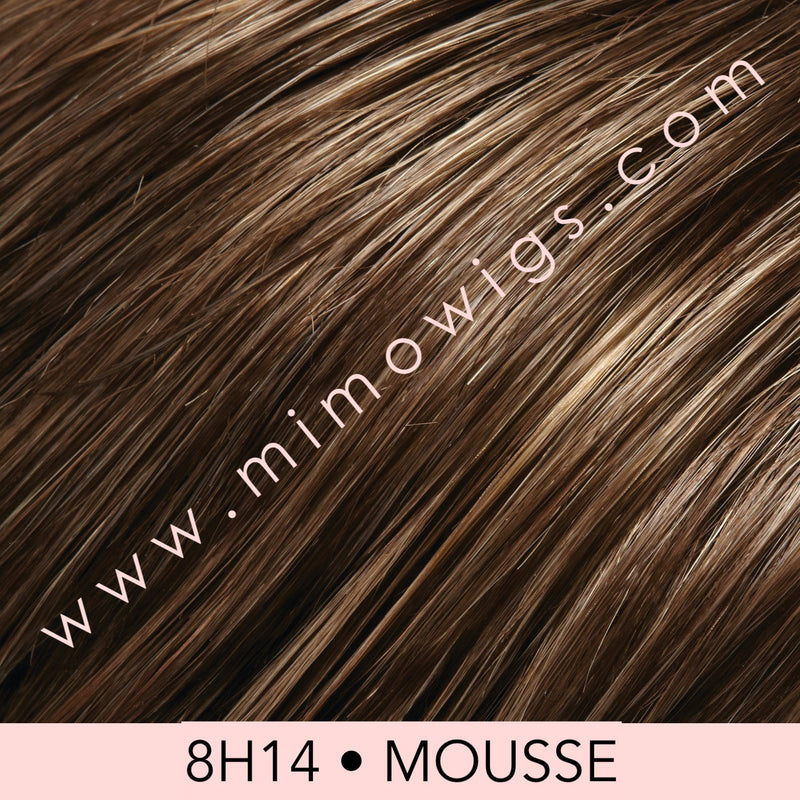 104F24B • MACADAMIA | Pale Natural White Blonde & Light Natural Gold Blonde Blend with Light Natural Gold Blonde Nape
