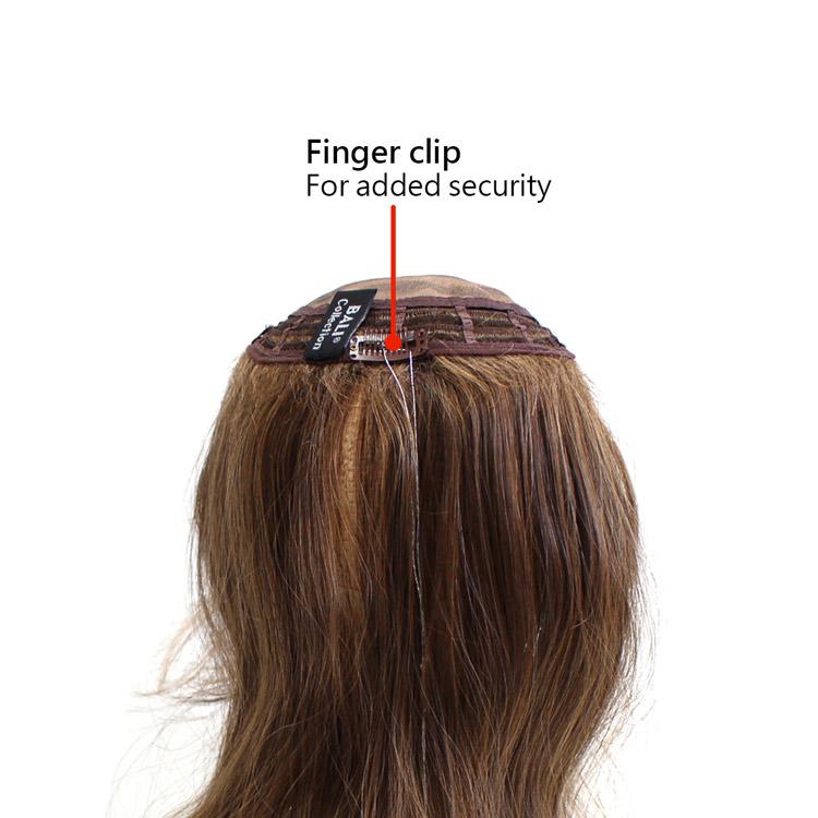 BA881 Synthetic Mono Top L: Bali Synthetic Hair Pieces | shop name | Medical Hair Loss & Wig Experts.