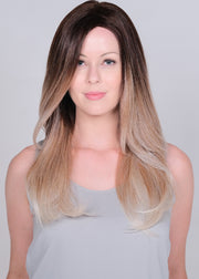BUTTERBEER BLONDE • 19/23R8 •••  Blend of sandy blonde, ash blonde & light blonde with a mid brown root