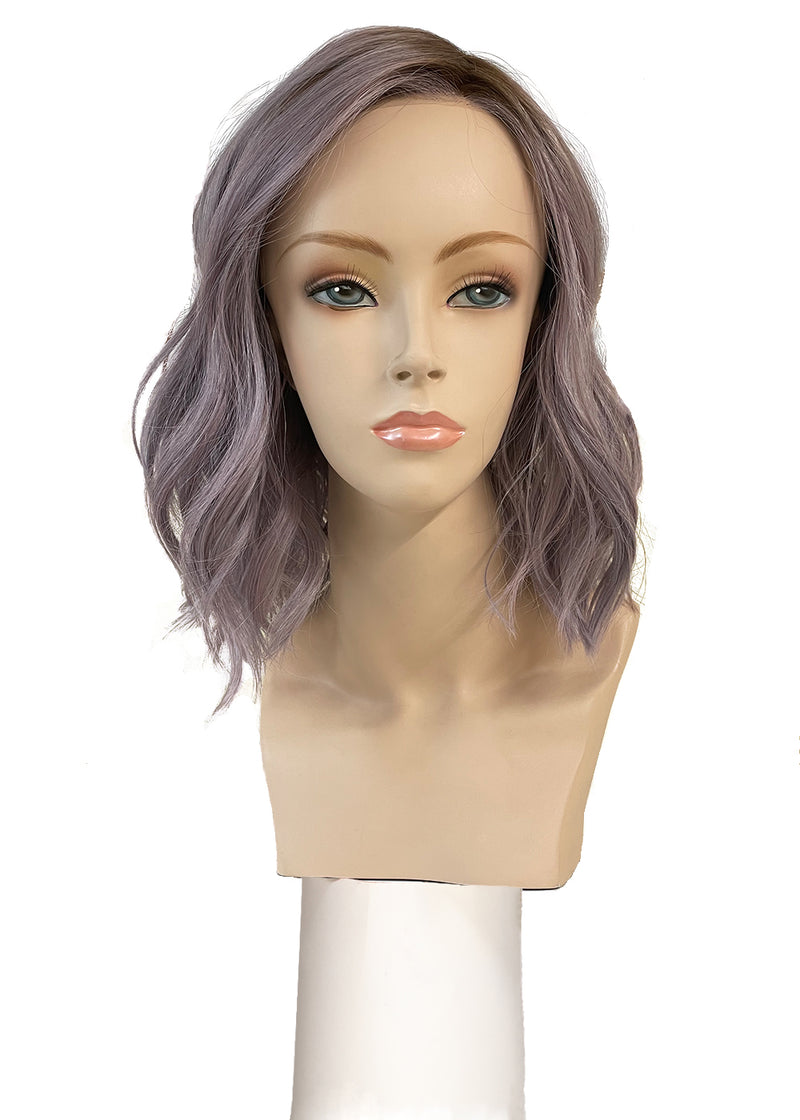 BROWN SUGAR SWEETCREAM • 12/22R8 ••• Light Brown tones with dark blonde and a mid brown root for  a neutral "bronde" appearance