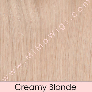 Human Hair 14" Lace Front Mono Top by Belle Tress • Topper Collection