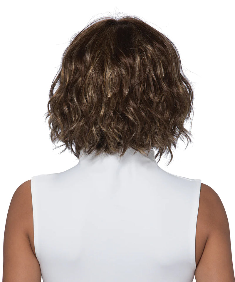 RH12 /26RT4 ••• Light Brown with Chunky Golden Blonde Highlights & Dark Brown Roots