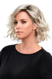 12FS8 • SHADED PRALINE | Light Gold Blonde & Pale Natural Blonde Blend + shaded with Dark Brown