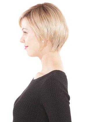 Lace Front Mono Topper 6" by Belle Tress • Topper Collection