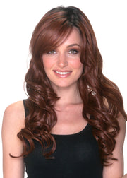 CAPPUCCINO WITH CHERRY • 4HL 350 ••• Blend of dark brown & deep brown with highlights of red mahogany & chocolate cherry