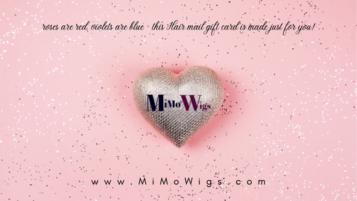 Valentines Gift Card | shop name | Medical Hair Loss & Wig Experts.